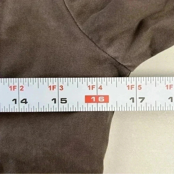 American Eagle Outfitters Jacket Utility Military  Cargo Field Cotton Brown XS - Picture 12 of 16